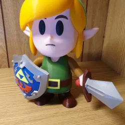 Link from Link's Awakening game- Multicolored