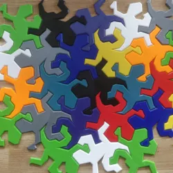 MC escher lizzards