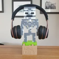 Minecraft Headphone Stand