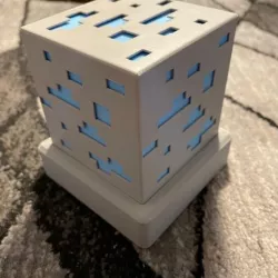 Minecraft Ore Block Lamp