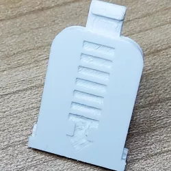 Nintendo Game&Watch Micro vs System Battery Cover
