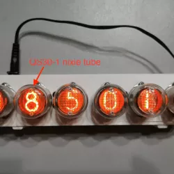 nixie tube clock