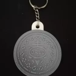 Oreo keychain