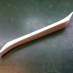 Plastic panel pry tool
