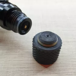 Protection cap for paintball HPA regulator thread G1/2