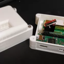 Raspberry Pi Zero case for CO2 sensor MH-Z14A