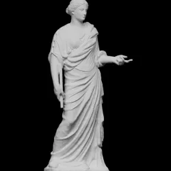Roman Marble Draped Woman