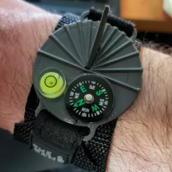 Simple Sun Dial Wristwatch