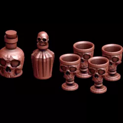 Skull Goblets
