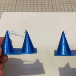 Stringing test cone