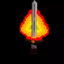 Tempus Flaming Sword