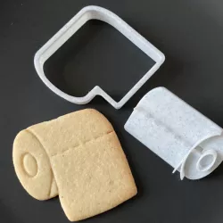 Toilet Paper Cookie Cutter