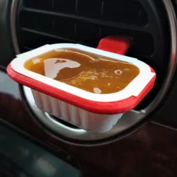 Vent Mounted Nuggie Sauce Pack Holdie