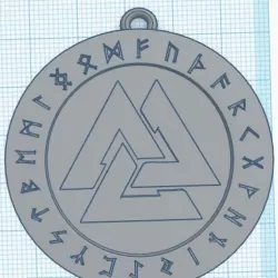 Vulknut Pendant