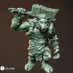 Wereboar Dnd Miniature