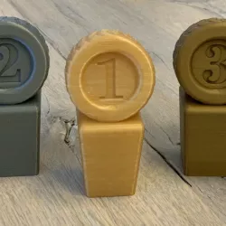 Wheel Trophy for (Slot) Car