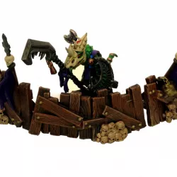 $1.00Scrap wood barricades for tabletop games
