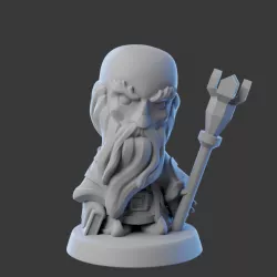 $1.50SALE - Old wizard - Chibi