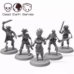$10.00Pirate Crew - SKELETON -Presupported