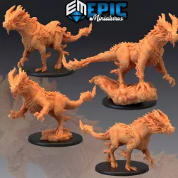 $11.90White Dragon Horse Set / Qilin / Kirin / Journey to the West Collection