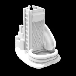 $11.99EX08 Beach :: Possibly Cool Dice Tower