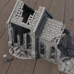 $12.50Medieval Ruined Church