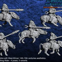 $12.50West African Orcs & Goblins - Goblin light cavalry
