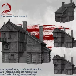 $12.95Dark Realms Buccaneers Bay - House 3