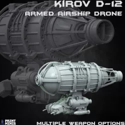 $15.00Kirov Dieselpunk Airship - The Iron Guard Collection