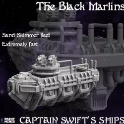 $15.00The Black Marlin - Pirate Skiff - Space Pirates Collection