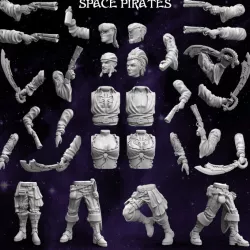 $16.00Modular Swift Pirate Crew - Space Pirates Collection