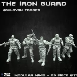 $16.00The Iron Guard of Kovlova - Modular Troops - The Iron Guard Collection