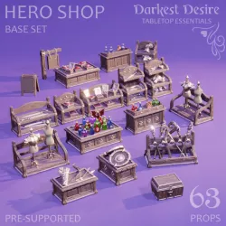 $16.99Hero Shop - Base Set (re-supported)