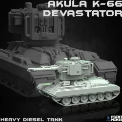 $18.00The Akula Dieselpunk Tanks - K-37 and Devastator K-66 - Iron Guard Collection