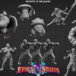 $19.99Epics 'N' Stuffs Month 18 Releases - pre-supported
