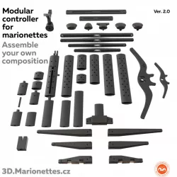 $19.99Modular Horizontal Controller for Marionettes – String Puppets ver. 2.0