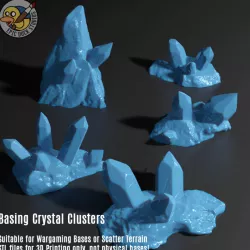 $2.00Crystal Clusters for Basing / Scatter Terrain