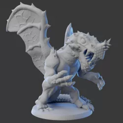 $2.00SALE - Dragon - Chibi