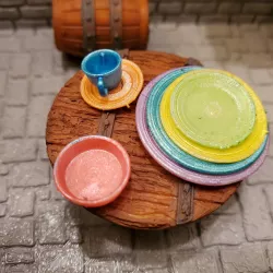 $2.25Dinnerware 1:12 scale