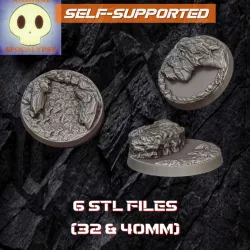 $2.50Rockground base Set 1 (diameter: 32mm & 40mm)