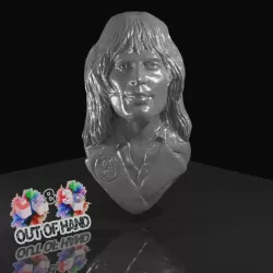$2.95Freddie Mercury - Queen Inspired head bust/wall hanging