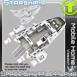 $2.95Space Shuttle Alpha Mobile Home Variant Upgrade