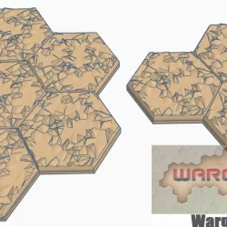 $2.99Rough Ground 4 and 7 Magnetic Hex Tile Cluster