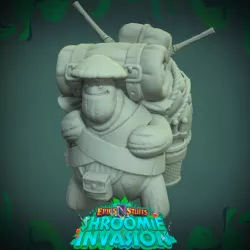 $2.99Shroomie Merchant Miniature - Pre-Supported