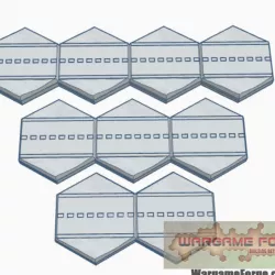 $2.99Straight Road 2, 3, and 4 Magnetic Hex Tile Cluster