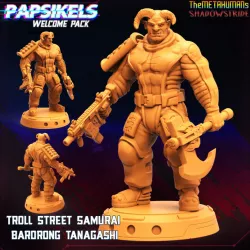 $2.99TROLL STREET SAMURAI BARORONG TANAGASHi