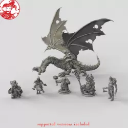 $20.00Dwarfs, Barbarian, Goblin and Dragon bundle 4