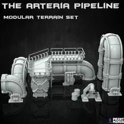 $20.00Modular Arteria Pipeline & Oil Mining Machines - The Iron Guard Collection