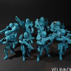 $24.00Tempest Guardsmen Commando Unit (PRESUPPORTED)