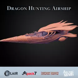 $25.00Legendary Dragons - Dragon hunting Airship
